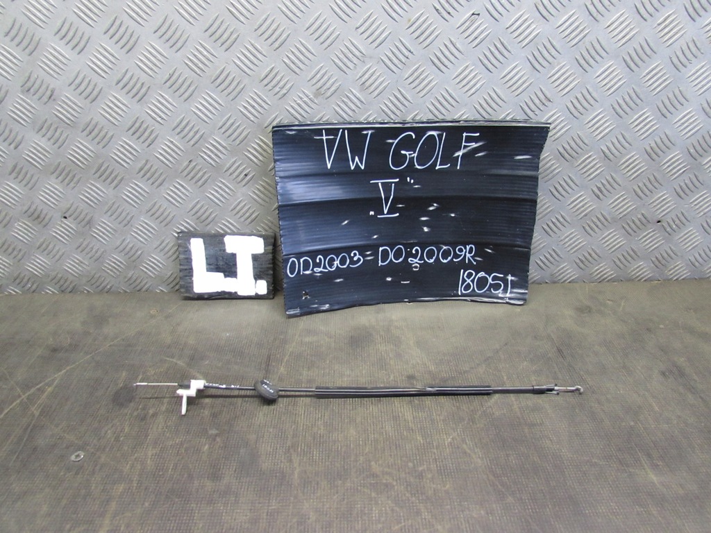 фото №1, Трос замка левый задняя vw golf v 03-09r