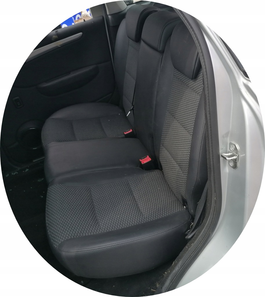 фото №1, Mercedes w245 заднее сиденье сиденья задняя полукожа