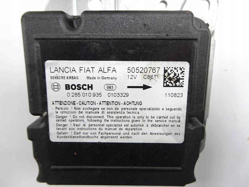 фото №3, Подушки безопасности ремни подушка безопасности kpl. alfa romeo giulietta