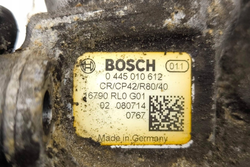 фото №12, Комплект форсунок honda accord viii cu 16790rl0g01 2.2l дизель 110kw 2009