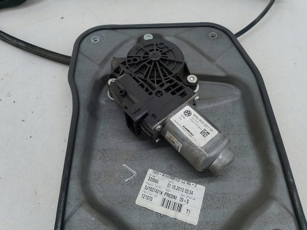 фото №7, Підйомник скло лівий перед skoda fabia ii 5j1837401k