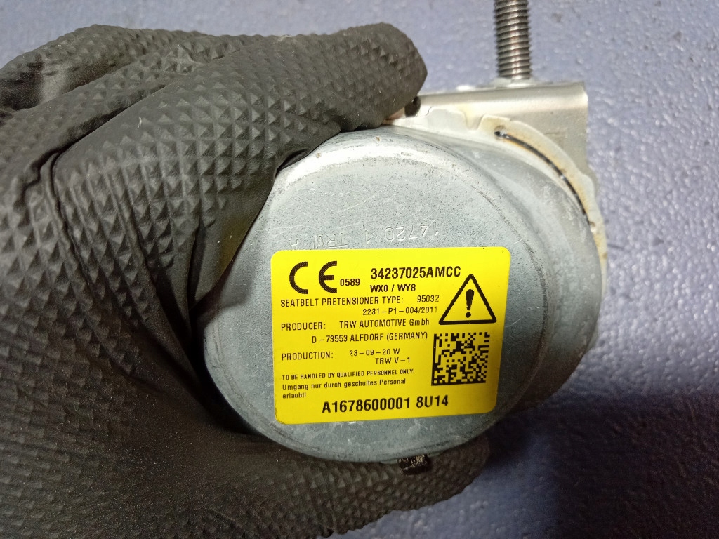 фото №8, Mercedes gls x167 pas безопасности левый задняя задний 2 ряд a1678600001