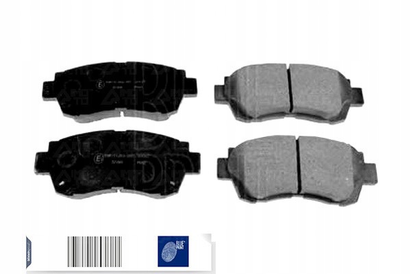 фото №1, Blue print adt34283 набор тормозных колодок тормозных, тормоза дисковые