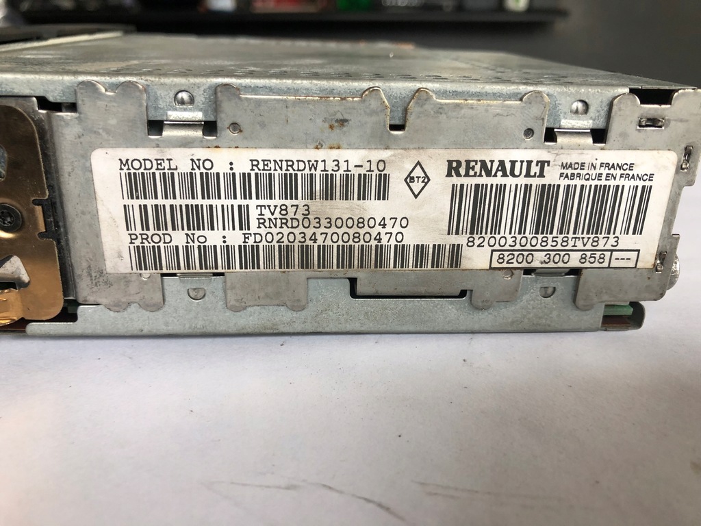 фото №2, Радио renault scénic ii 8200300858