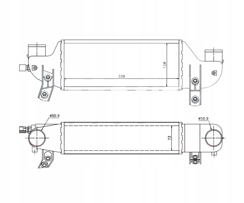 Купить Интеркулер ford focus 12.98- 1227171 -ic