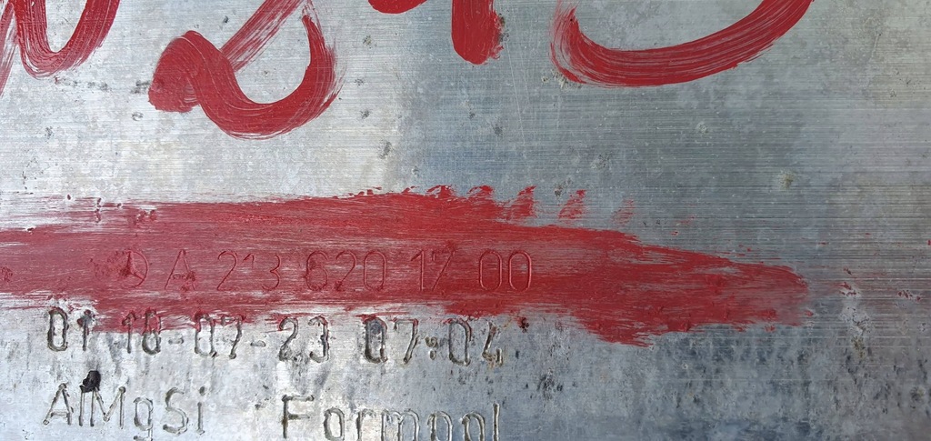 фото №10, Mercedes e w213 a2136201700 балка бампера передній перед