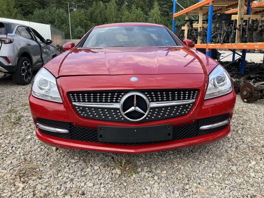 фото №3, Бампер перед mercedes slk r172 590 red opal kpl