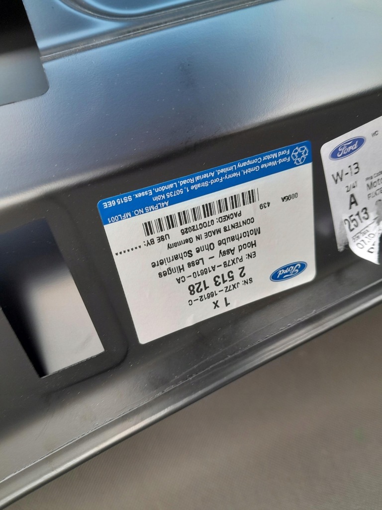 Ford focus mk4 18- капот перед передняя оригинал Оригинал