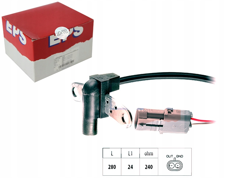 фото №1, Датчик обертів вала колінчастого renault eps