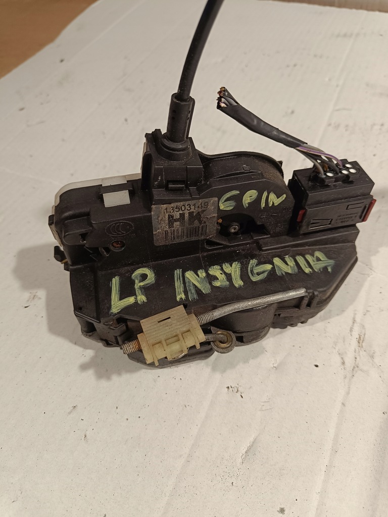 фото №1, Замок дверь левый перед opel insignia a