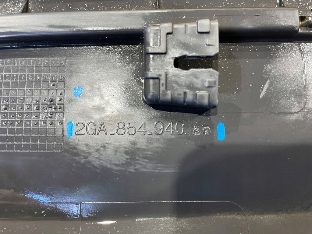 фото №10, Vw t-roc troc 2ga 17- молдинг нижняя дверь левая перед передняя