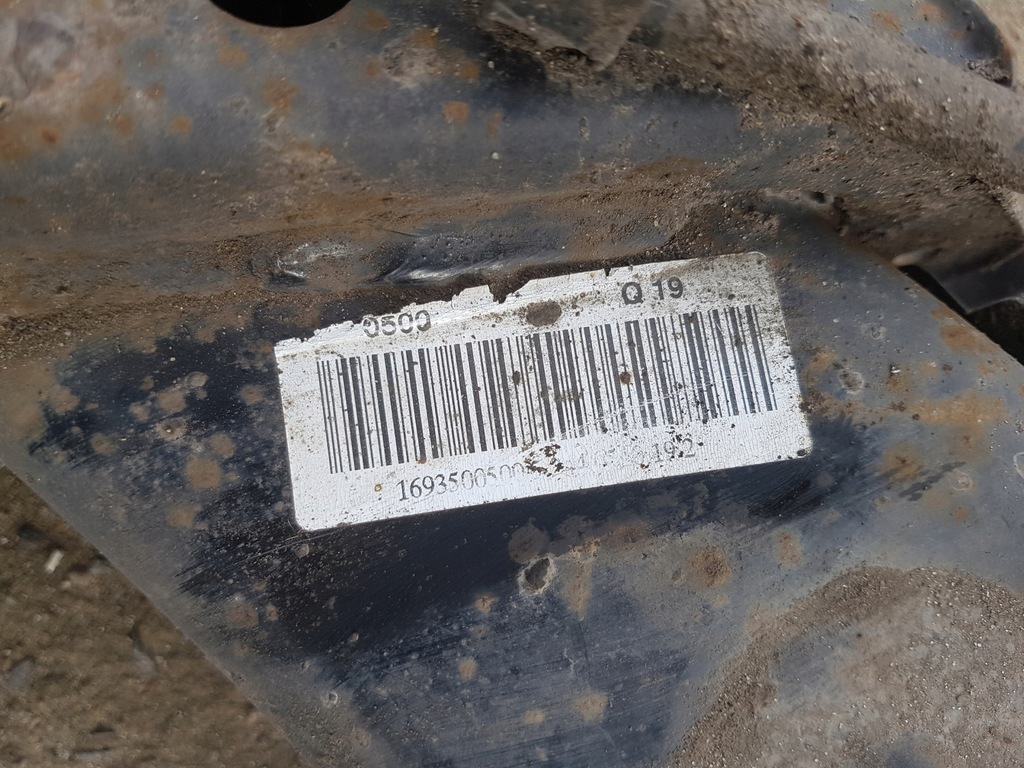 фото №5, Mercedes a klasa w169 балка подвеска задняя задняя