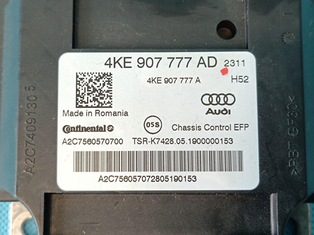 Audi q8 e-tron 55 quattro 2019r модуль блок управления efp подвеска 4ke907777ad с Разборки