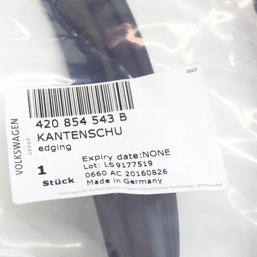 фото №7, New audi r8 42 left сторона roof edge protection 420854543b original