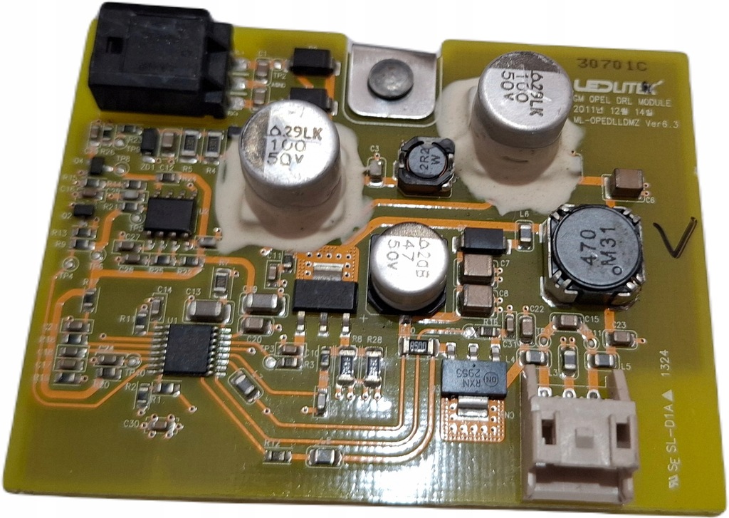 фото №1, Opel mokka x модуль led drl перетворювач ledlitek ml-opedlldmz оригінальний номер