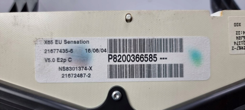 фото №6, Счетчик приборная панель 8200366585 renault clio ii