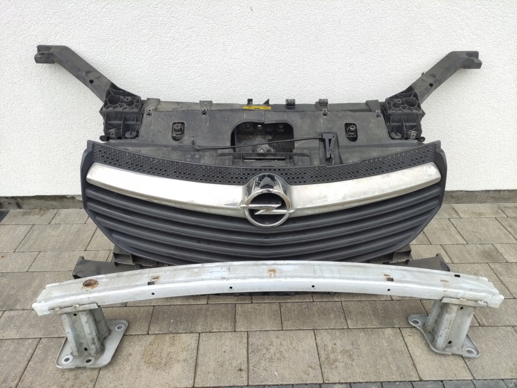 фото №1, Opel vivaro b 14- pas передній підсилювач балка решітка радіатора