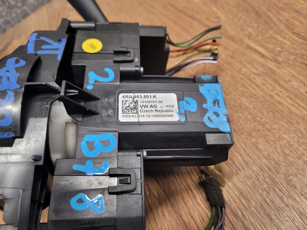 фото №7, Skoda rapid перемикачі стрічка 6ra953501k