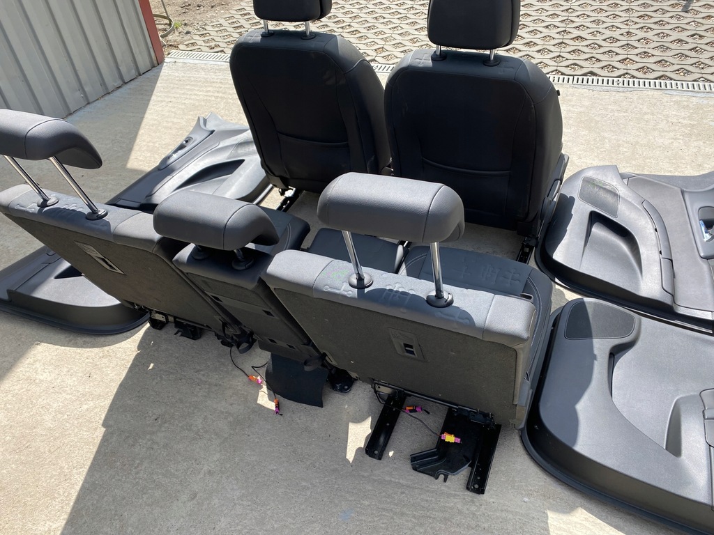 фото №9, Opel meriva b сидіння сидіння перед задня напівшкіра заднє сидіння обшивки