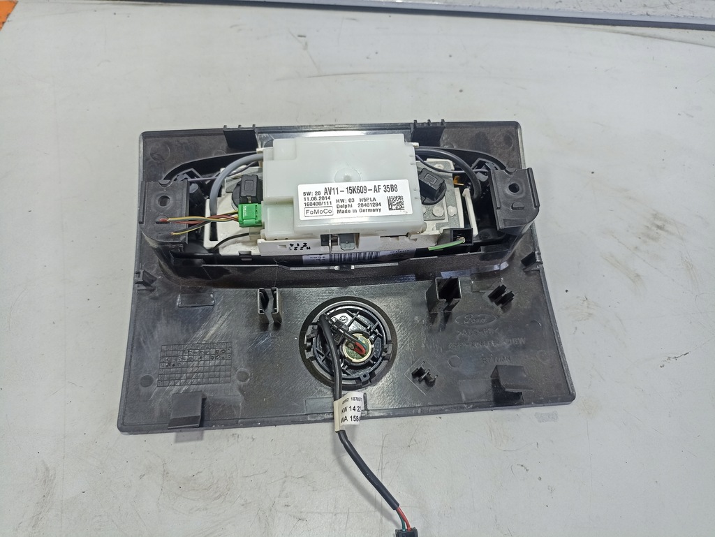 фото №4, Ford fiesta mk7 lift лампа освещение кабины st