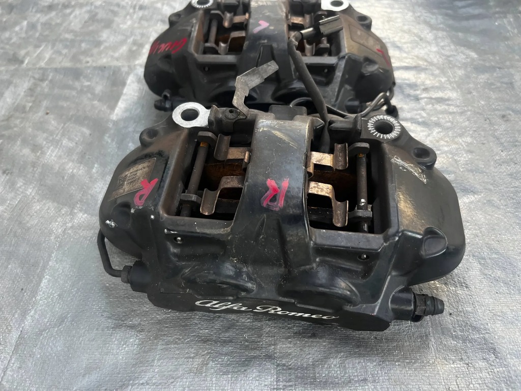 фото №3, Alfa romeo giulia суппорт суппорты передние комплект 2018-