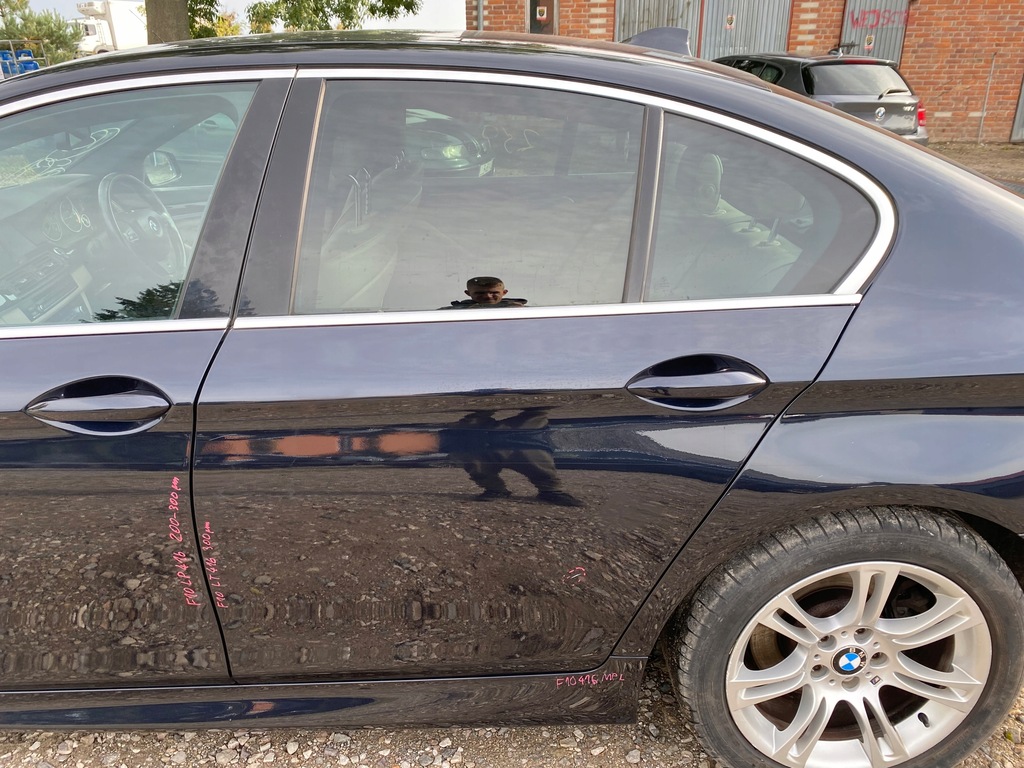 фото №1, Дверь левая задние f10 416 carbonschwarz