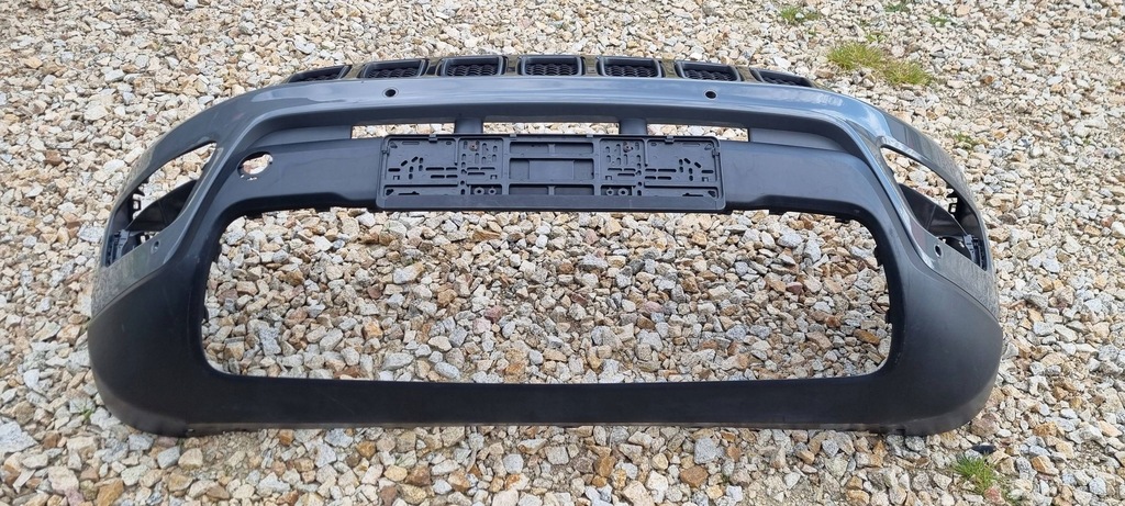 фото №3, Jeep compass ii trailhawk 2016- бампер перед оригінал c138