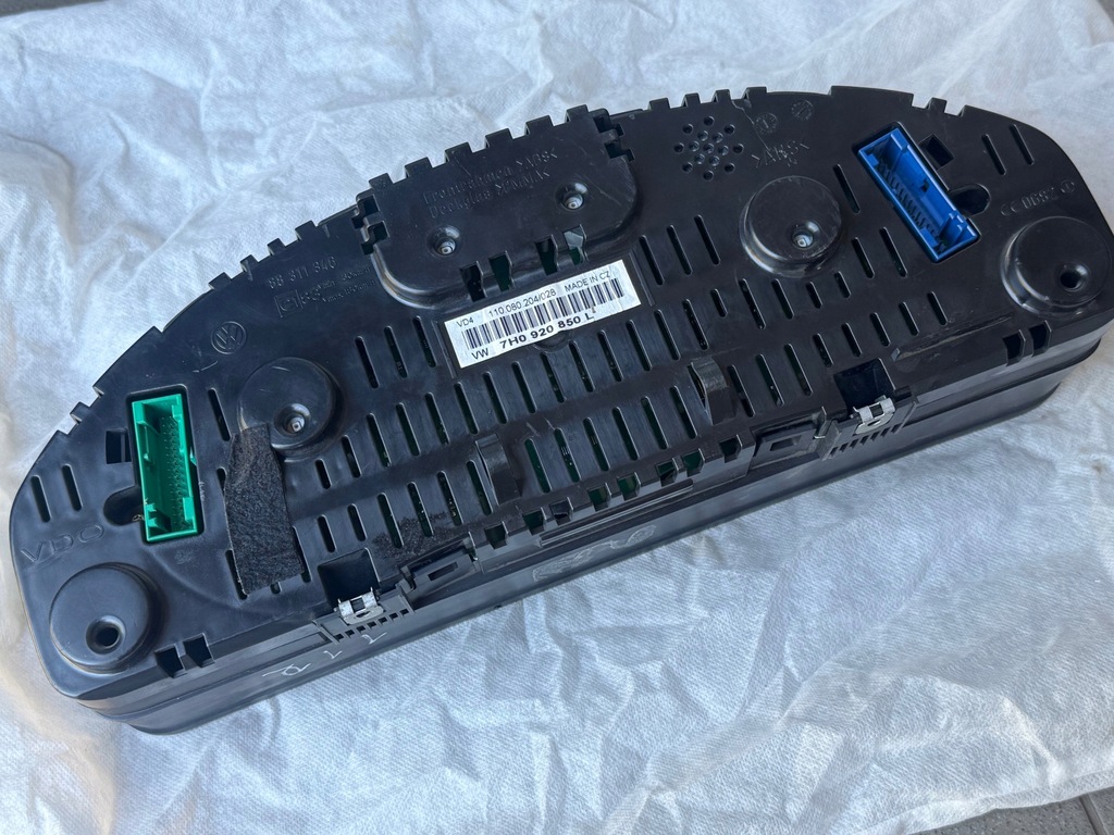 фото №8, Vw transporter t5 1.9 tdi счетчик приборы 7h0920850l