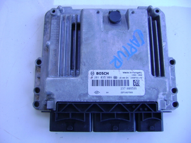 фото №1, Бортовий комп'ютер двигуна 0281035806 renault clio iv 1.5dci