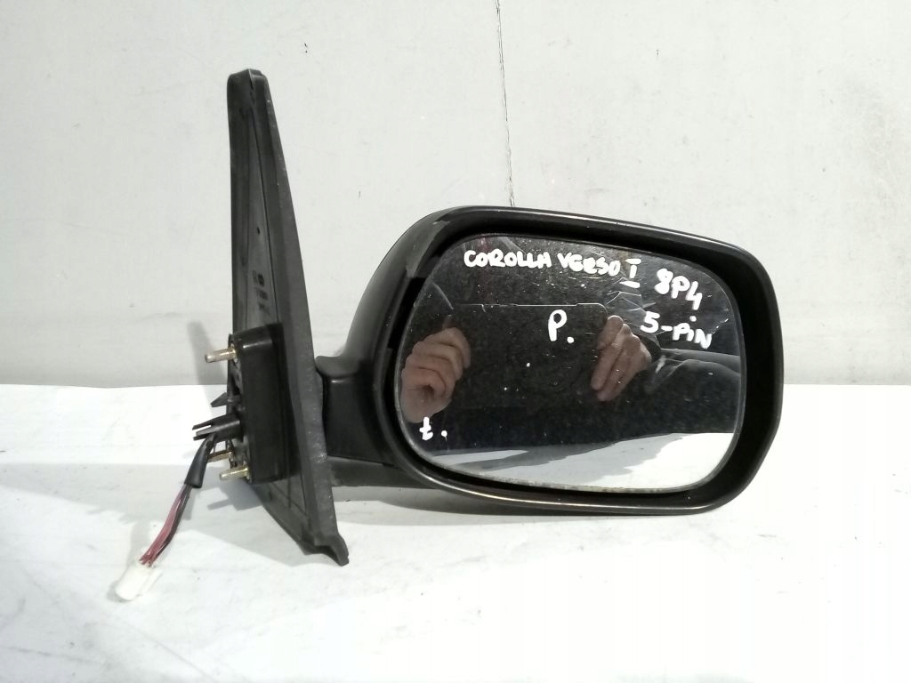 фото №6, Toyota corolla verso i зеркало правое el. 5 pin 8p4