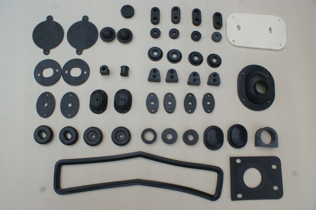 фото №9, Резиновый элемент втулка отбойник защита gaz 69a - большой комплект