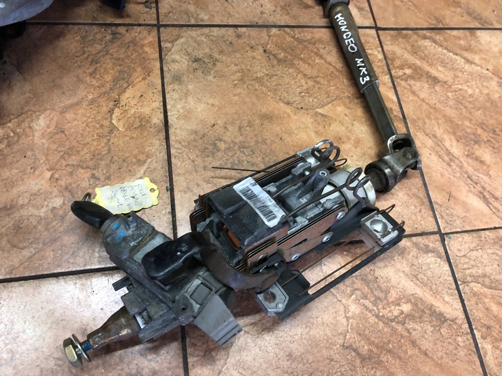 фото №5, Ford mondeo mk3 колонка кермова замок запалювання