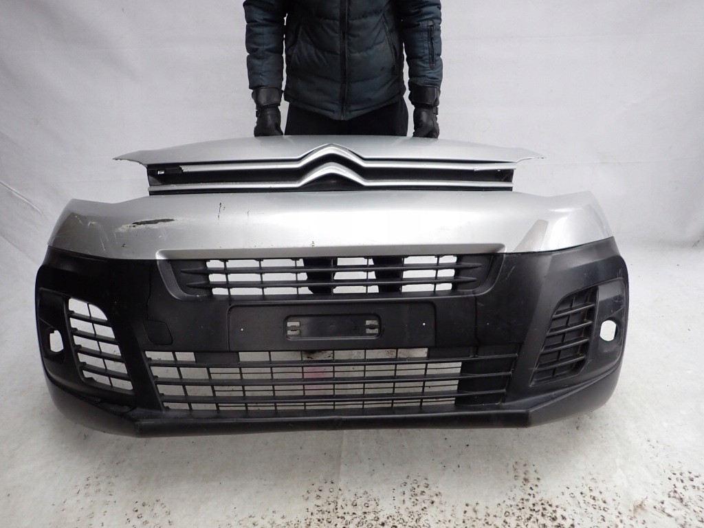 фото №1, Citroen jumpy expert iii scudo 16- бампер перед передній 9808639977