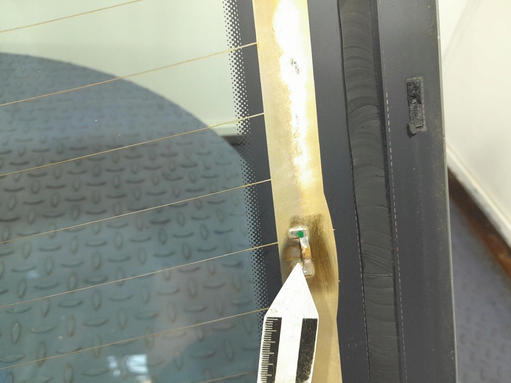 фото №6, Skoda rapid hb скло кришки багажника задня задня 17r