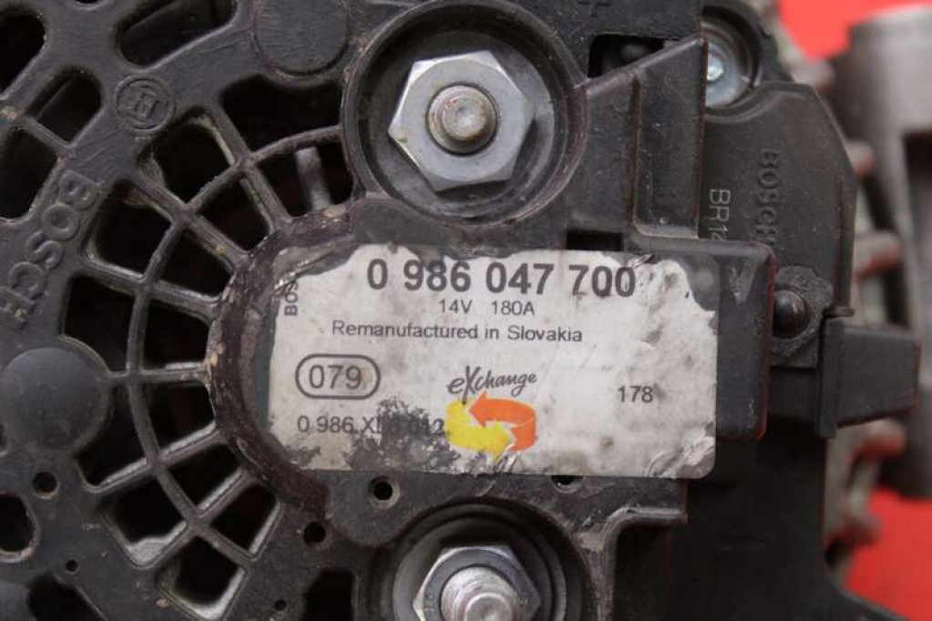 фото №7, Генератор 0986047700 mercedes cls c219 3.5 v6 272 km 04-08