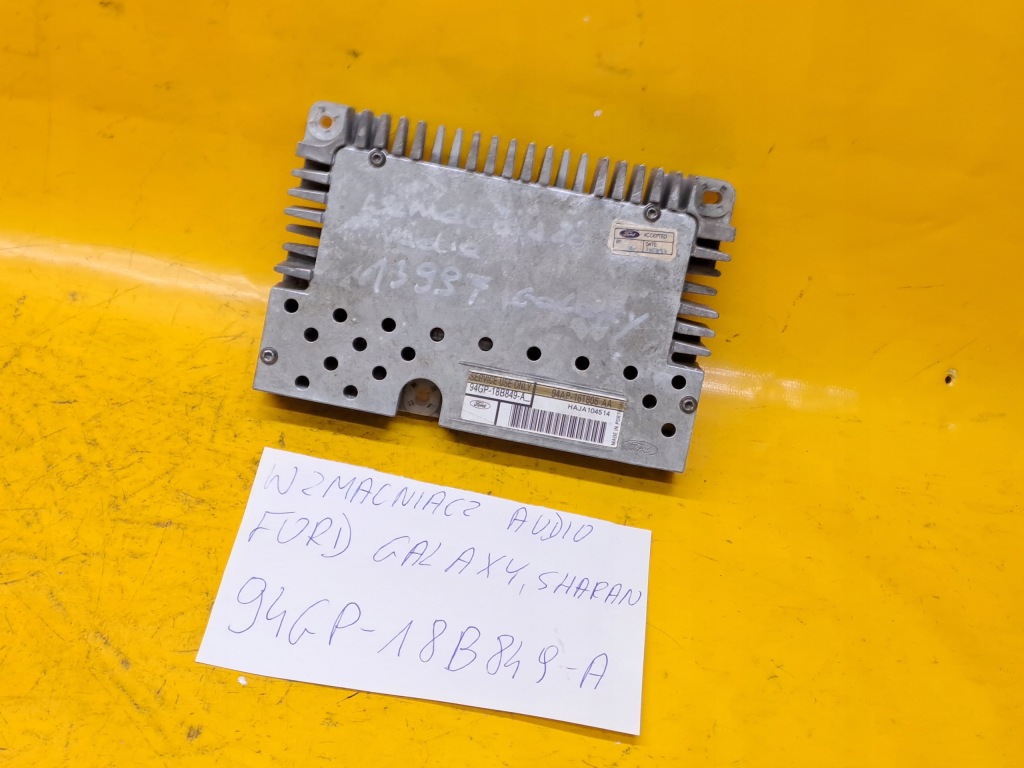 фото №4, Підсилювач радіо аудіо galaxy i sharan i 95-00r 94gp18b849a