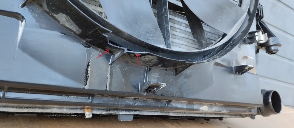 фото №13, Радіатор комплект радіатор mercedes vito w447 2.2 cdi автоматична коробка передач вентилятор