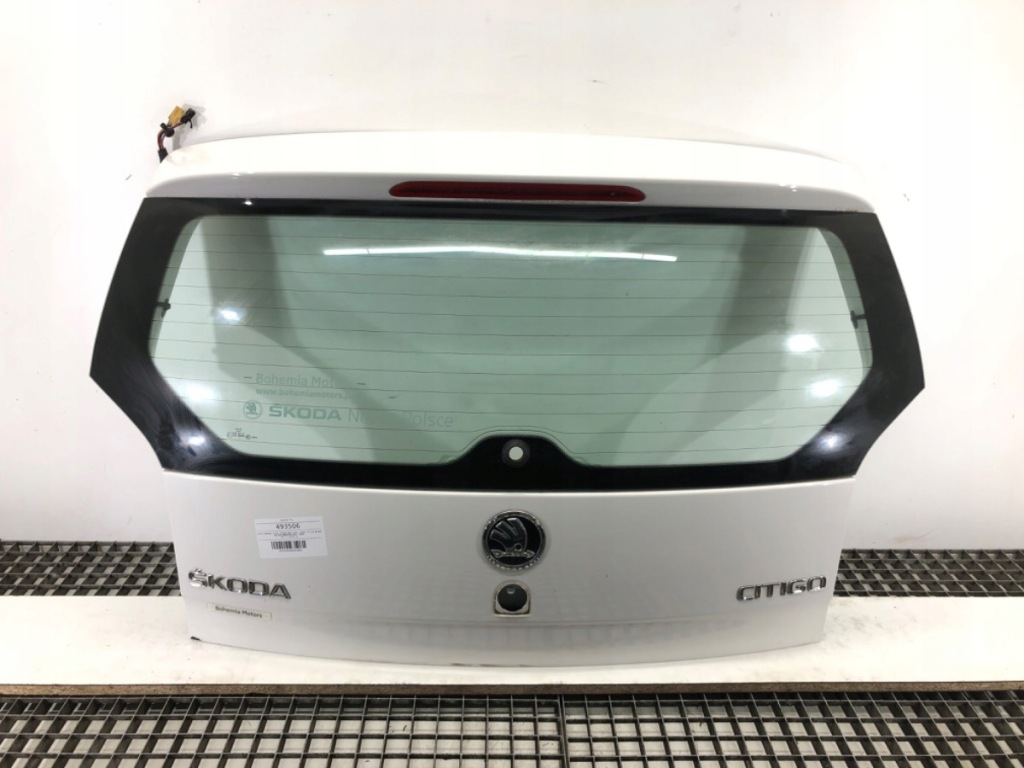 фото №1, Кришка багажника задня skoda citigo hb 5d 11-19 білий