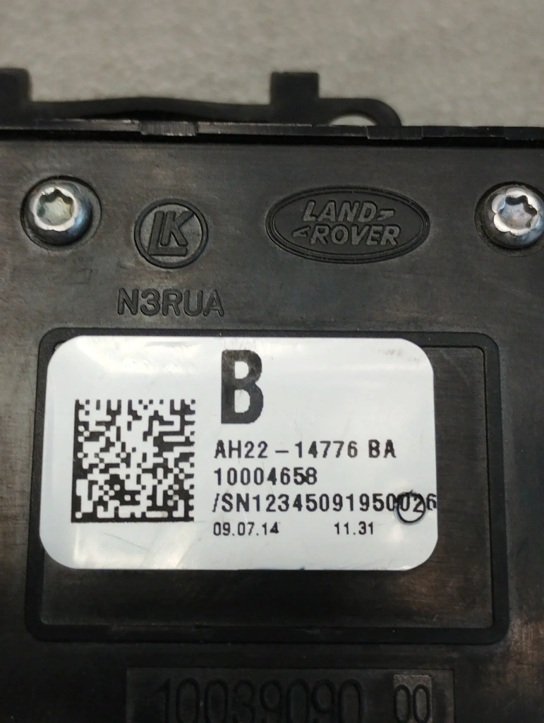 фото №2, Land rover range rover sport l320 перемикач пам'ять сидіння ah2214776ba