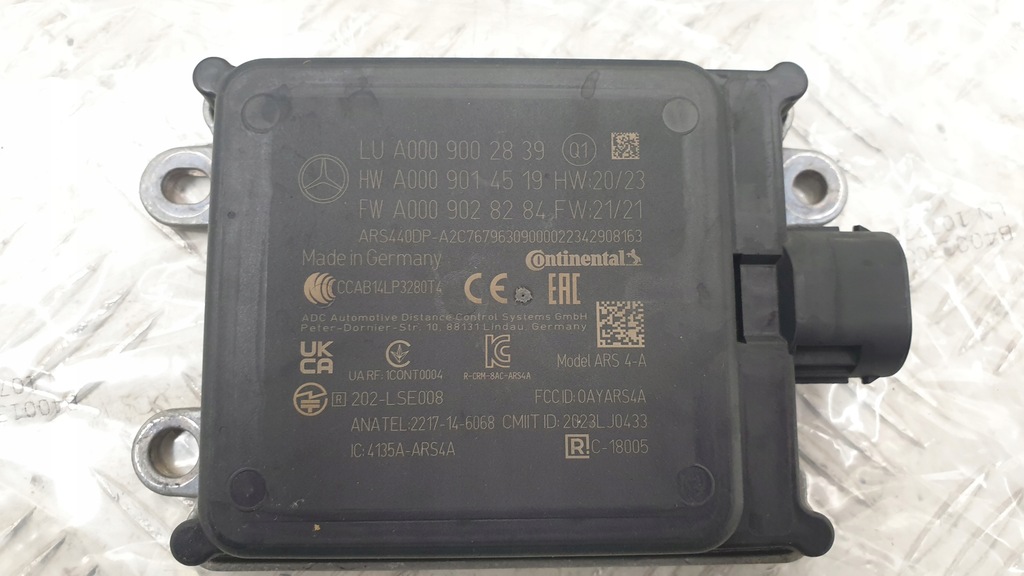 фото №2, Mercedes радар distronic a0009002839