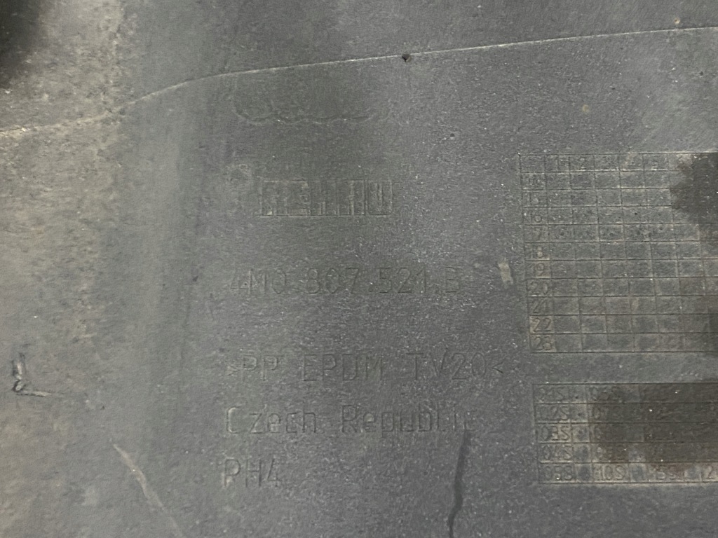 Audi q7 4m sline бампер дифузор задній Недорого