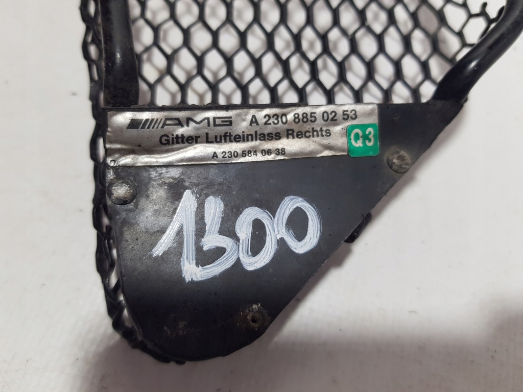 Решітка бампера права mercedes sl r230 w230 amg a2308850253 Доставка