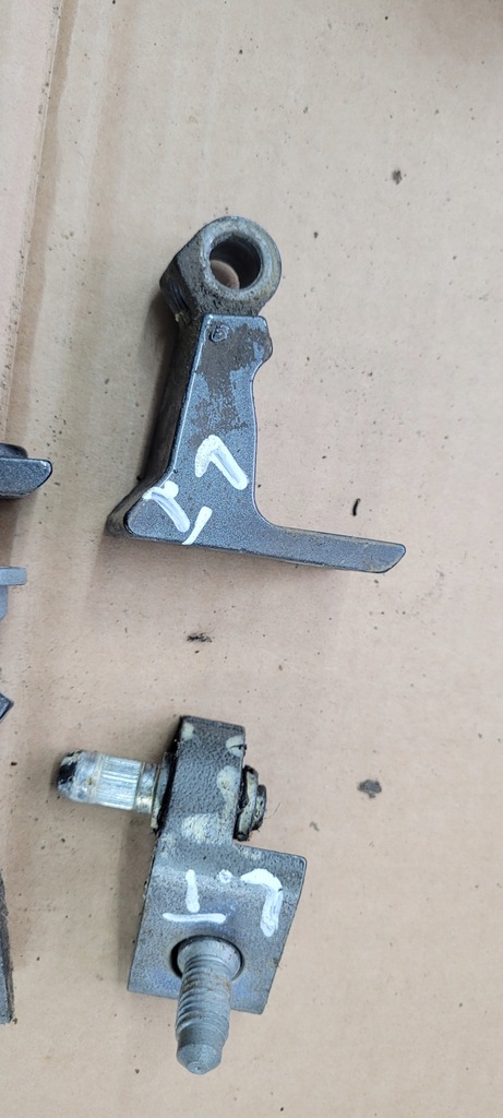 фото №5, A6 c7 4g s6 петля петли дверь левая левый задняя задние lz7s