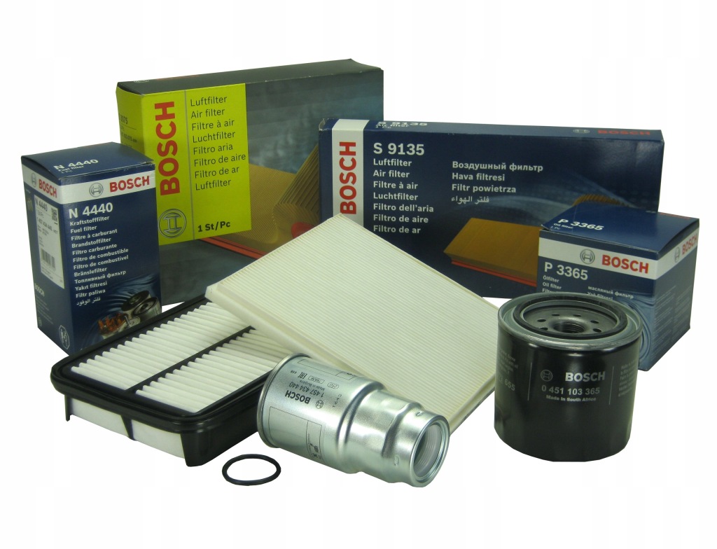 фото №1, Toyota avensis verso 01-08 2.0d-4d фильтры набор