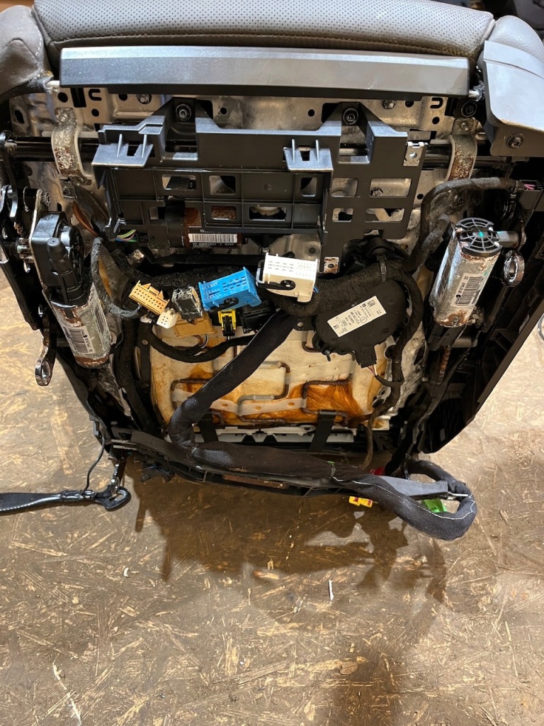 Сидіння каркас перед передній ліва porsche panamera 971 achatgrau 1 Зі Шроту