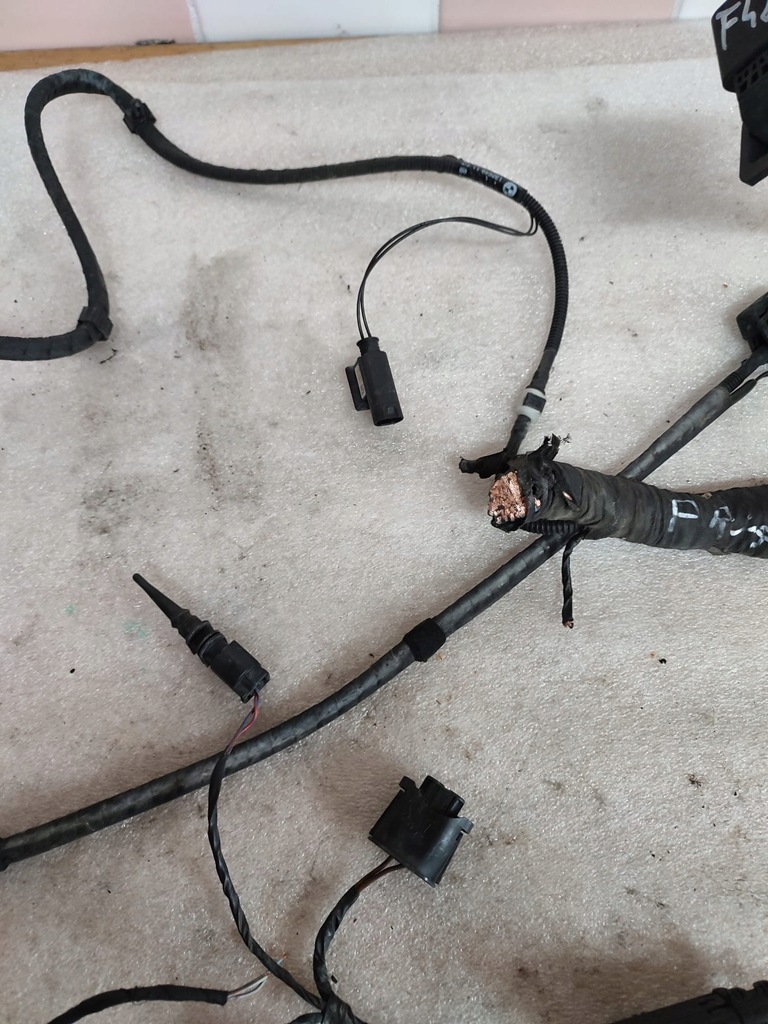 фото №9, Жгут трубопровод лампы abs термометр левый перед bmw f48 x1