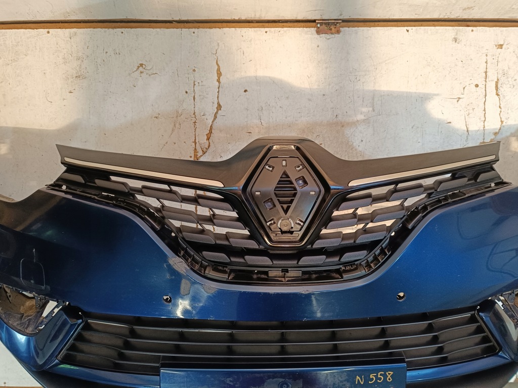 фото №2, Бампер renault scenic iv 16+ перед nr n558 решётка радиатора