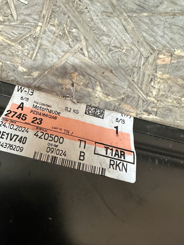 фото №8, Капот кришка двигуна ford transit custom mk2 nowa