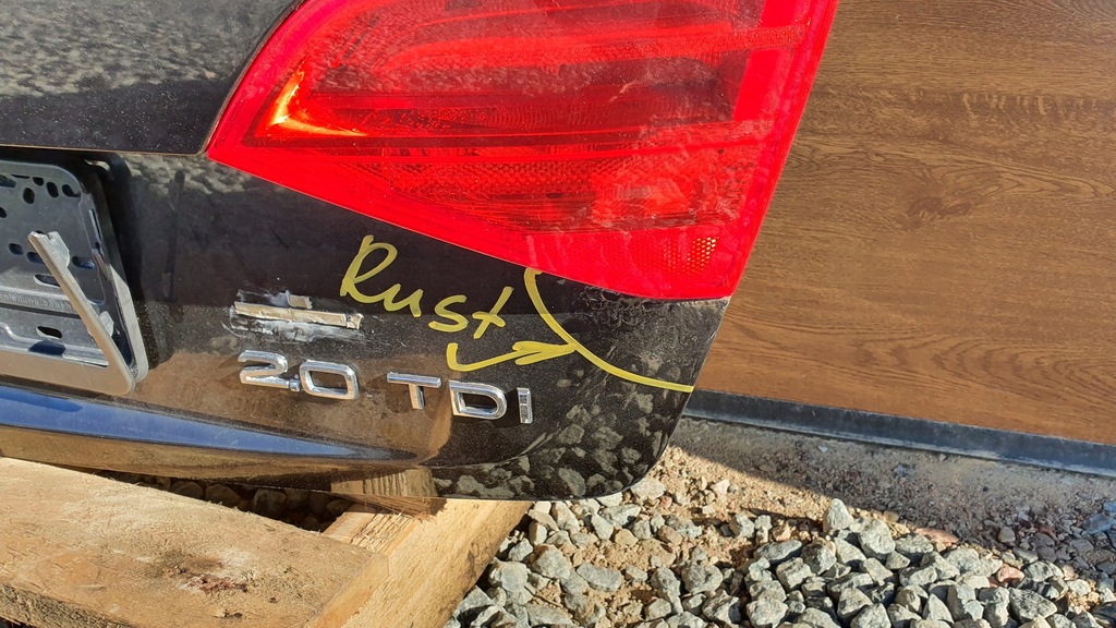 фото №7, Audi a4 b8 kombi крышка багажника багажника lz7l