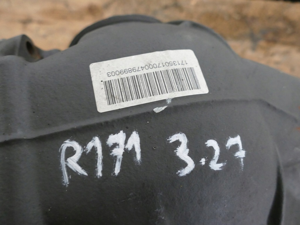 фото №10, Mercedes slk r171 3.5 v6 дифференциал мост задняя задняя 3.27 дифференциал 1713501700